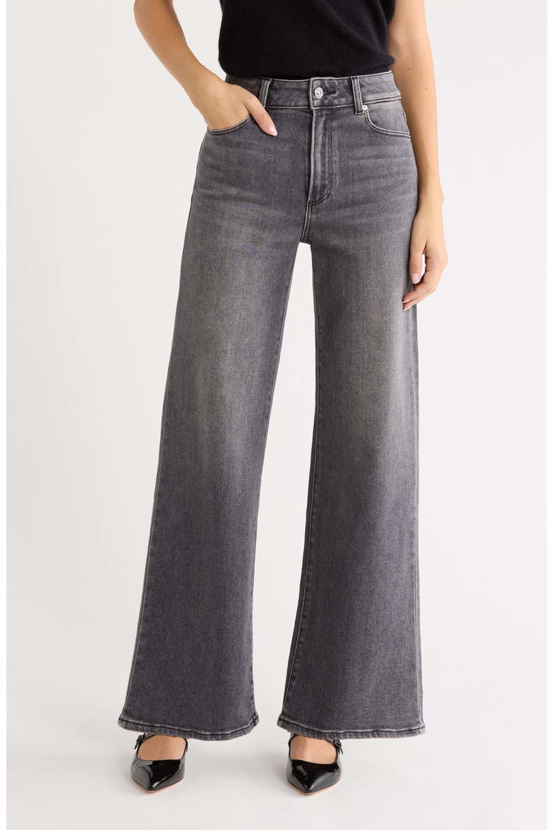 Anessa High Waist Wide Leg Jeans, Main, color, MALIBU MIST