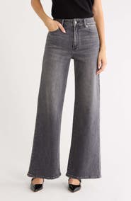 PAIGE Anessa High Waist Wide Leg Jeans