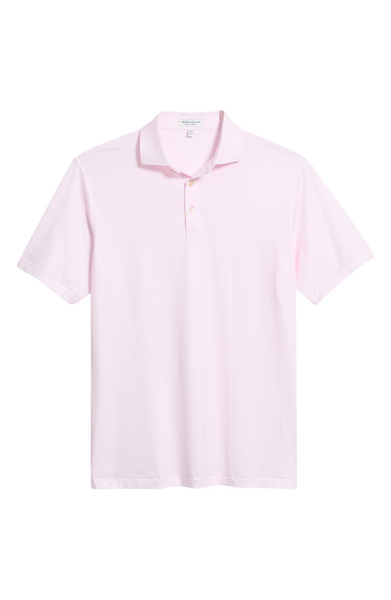 Peter Millar Fulton Summer Comfort Performance Jersey Polo, Main, color, White