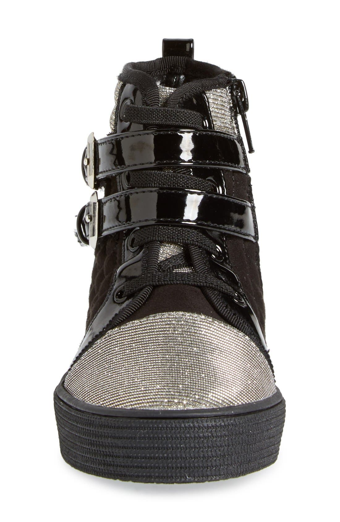 Stuart Weitzman 'Ariana Vance' High Top Sneaker, Alternate, color, 