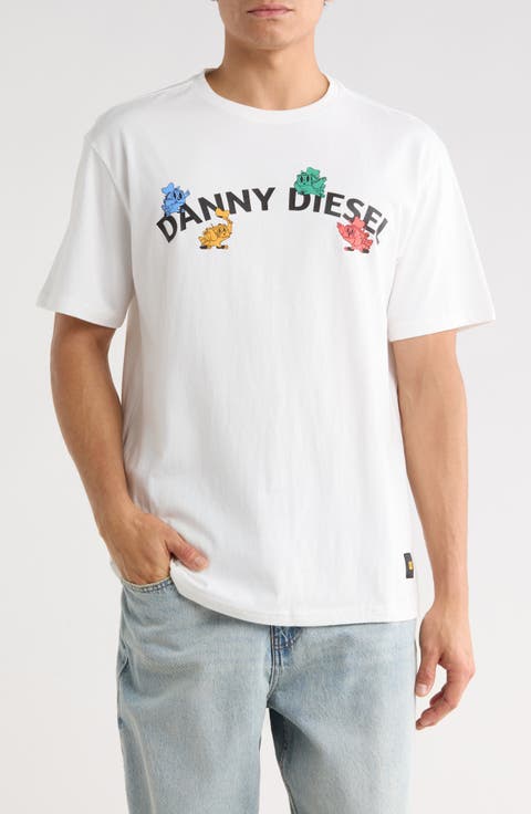 Relaxed Fit Danny Diesel Graphic T-Shirt