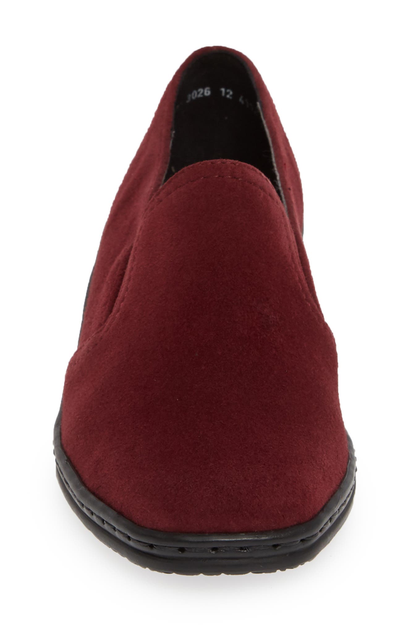 Rabina Wedge Loafer, Alternate, color, BRUNELLO SUEDE