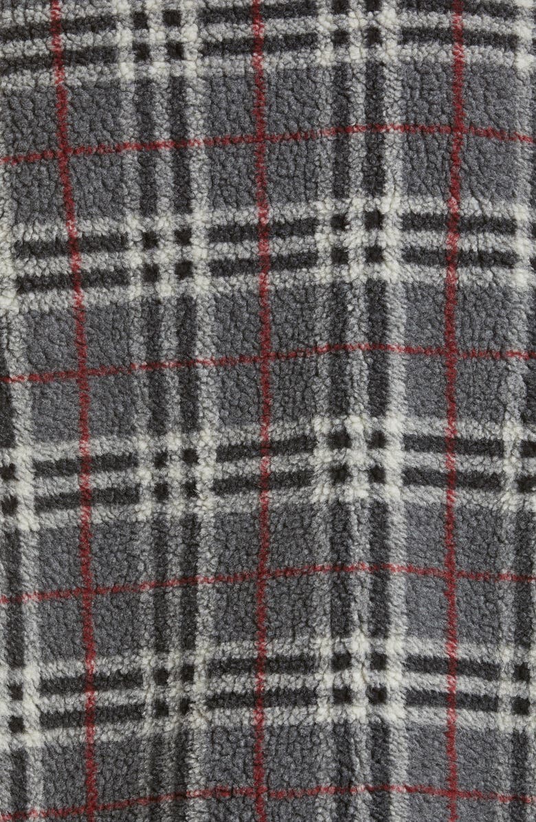 Burberry Check Fleece Jacket, Alternate, color,