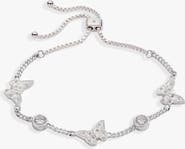 Alex and Ani Glass Butterfly Bolo Bracelet