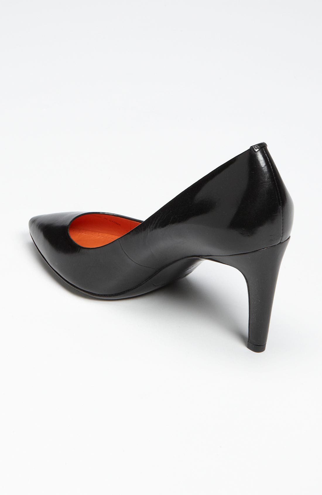 'Harrietta' Pump (Nordstrom Exclusive), Alternate, color, BLACK LEATHER
