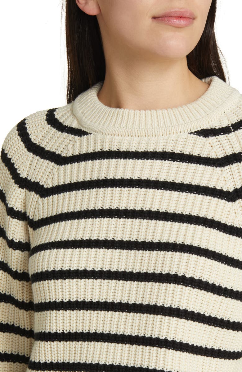 Alex Mill Amalie Stripe Cotton & Cashmere Sweater, Alternate, color, 