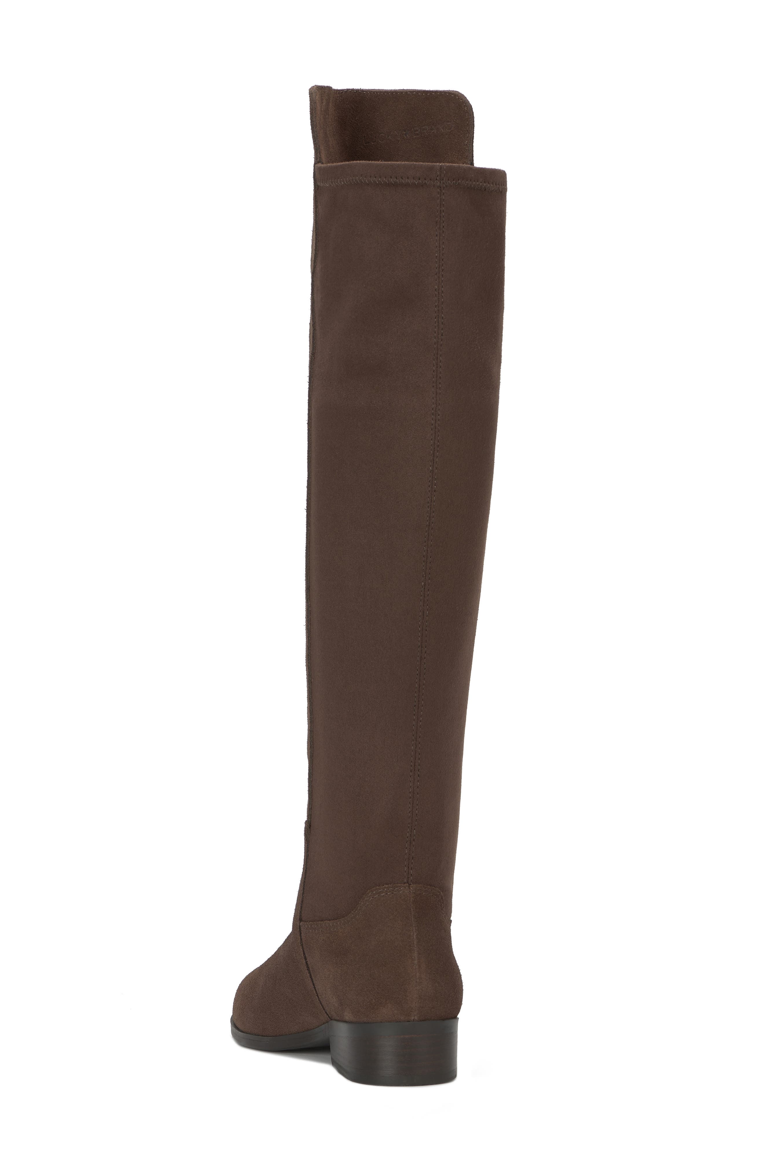 Lucky Brand Calypso Over the Knee Boot, Alternate, color, Cappuccino