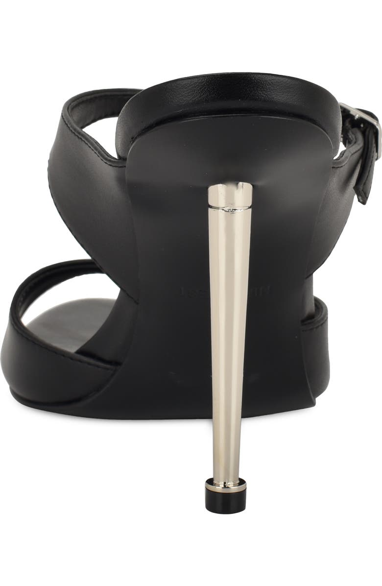 Nine West Reida Stiletto Sandal, Alternate, color, Black