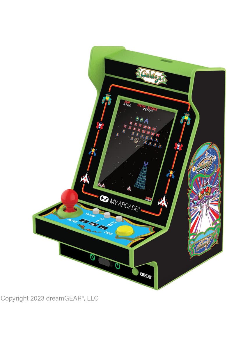 My Arcade Dgunl4197 Galaga/Galaxian Nano Player, Main, color, Multicolor