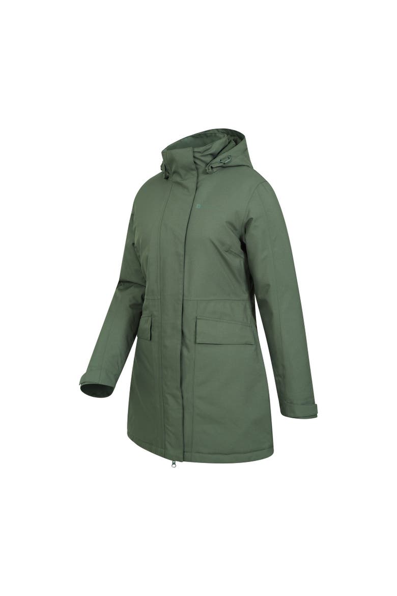 Rain On Waterproof Padded Jacket, Alternate, color, Khaki Green