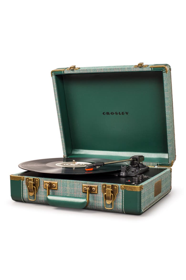 Executive Bluetooth® USB Turntable, Alternate, color, GREEN