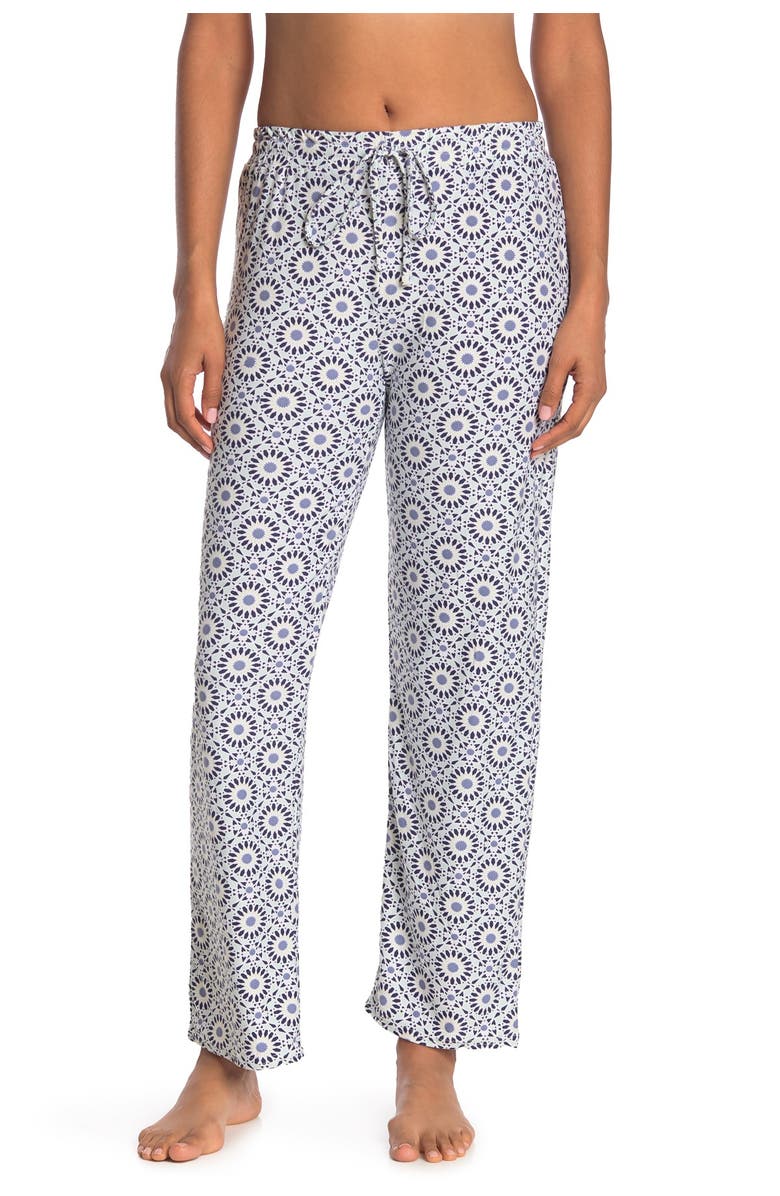 IZOD Printed Drawstring Sleep Pants, Main, color,