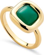 Ana Luisa Clara Onyx Statement Ring