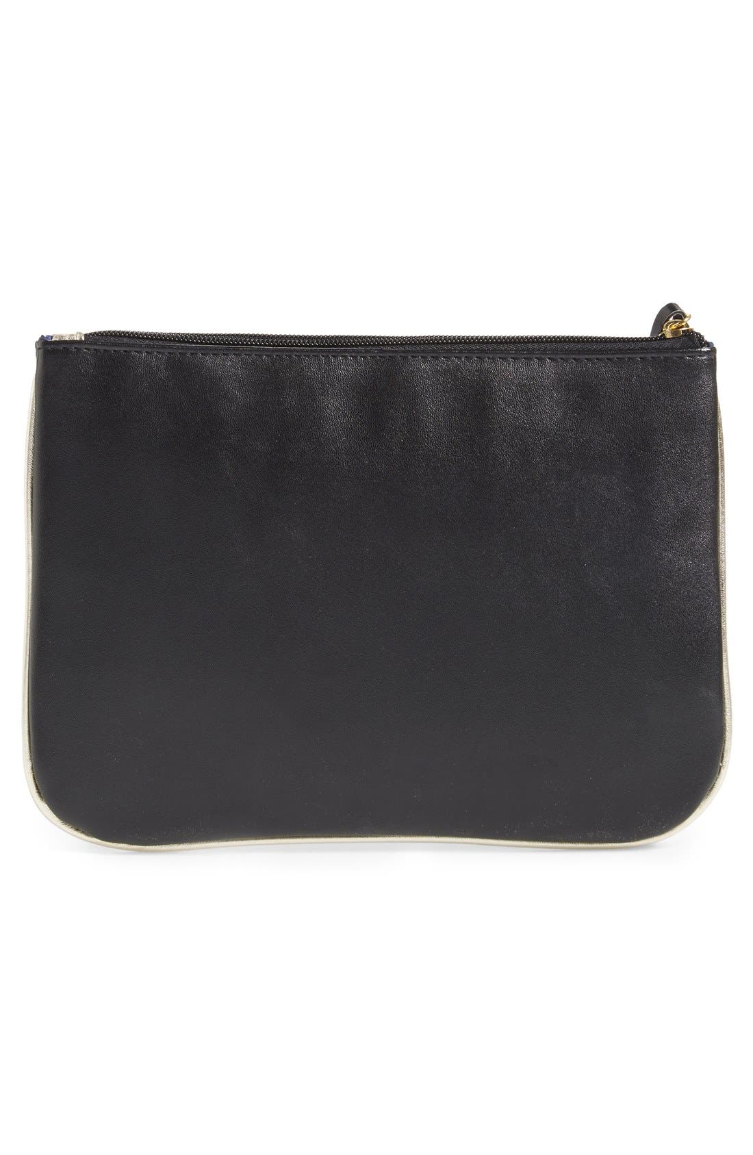 'Astrology' Large Flat Cosmetics Pouch, Alternate, color, SCORPIO