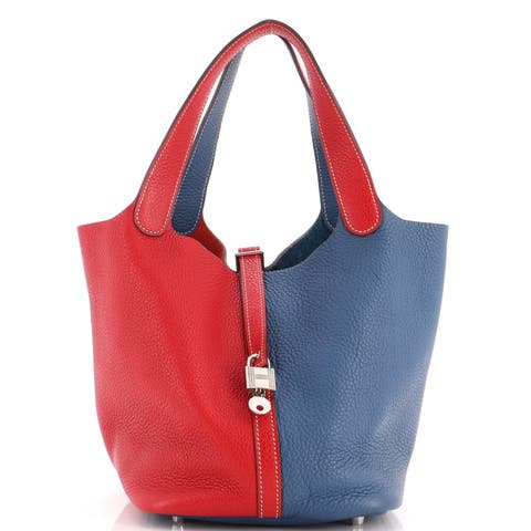 Casaque Picotin Lock Bag Clemence MM