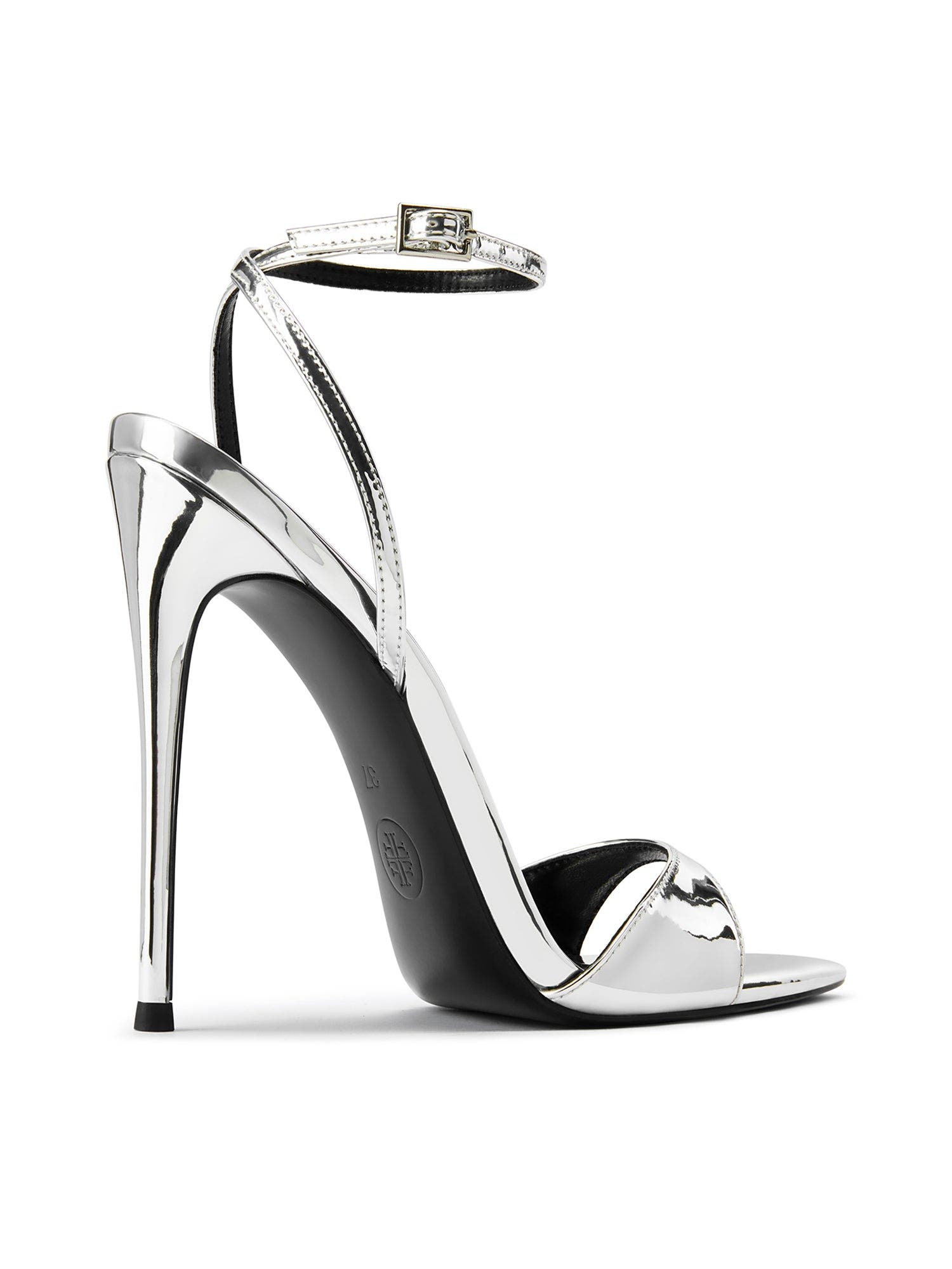 FEMME GG Heel Sandal, Alternate, color, Silver