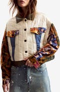 Desigual Quilted Trucker Jacket