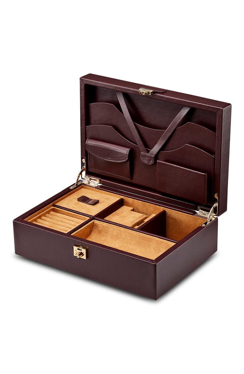 WOLF Philipp Watch and Jewellery Lifestyle box, Alternate, color, Chestnut