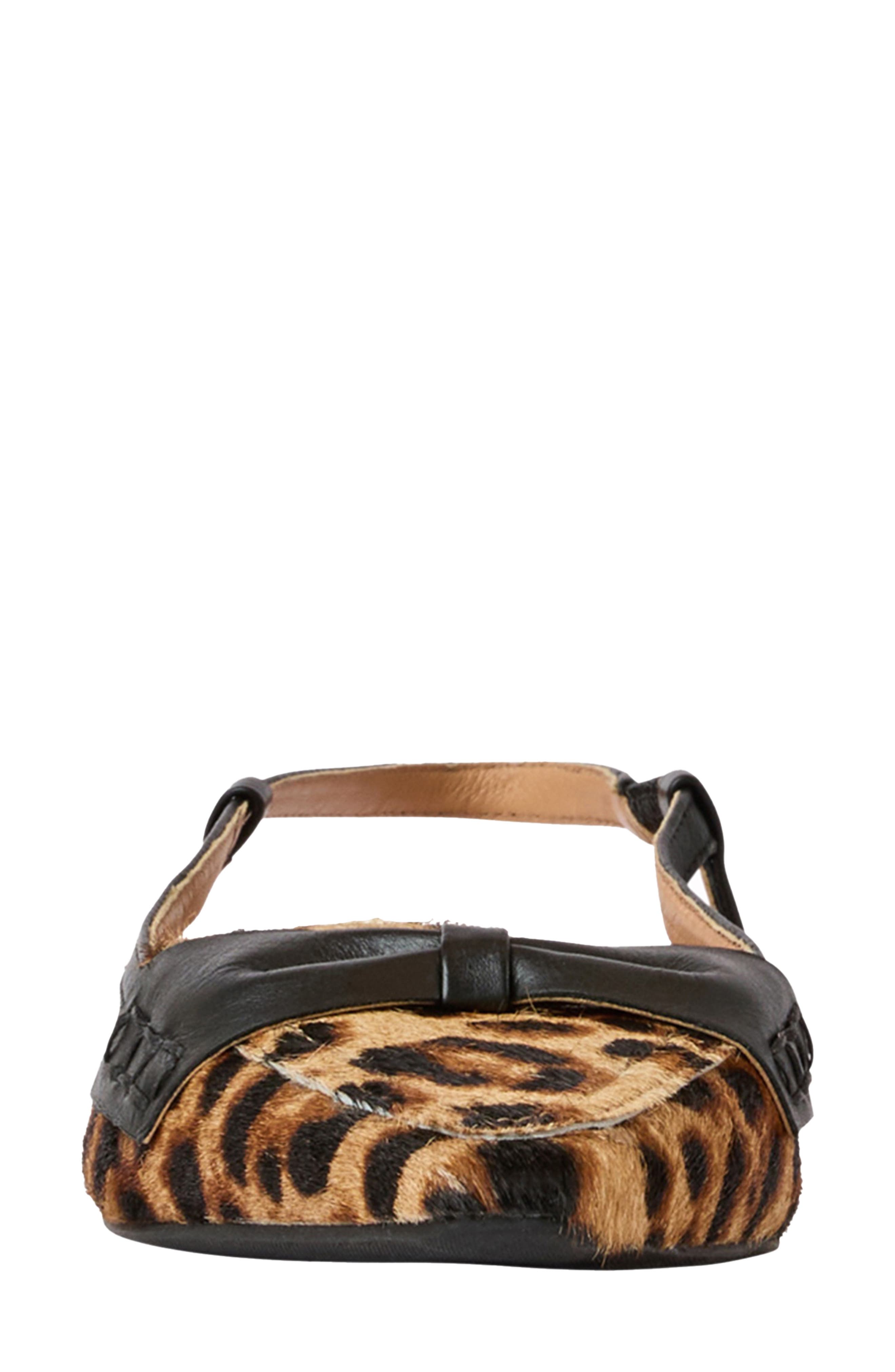 Blake Slingback Wedge, Alternate, color, LEOPARD