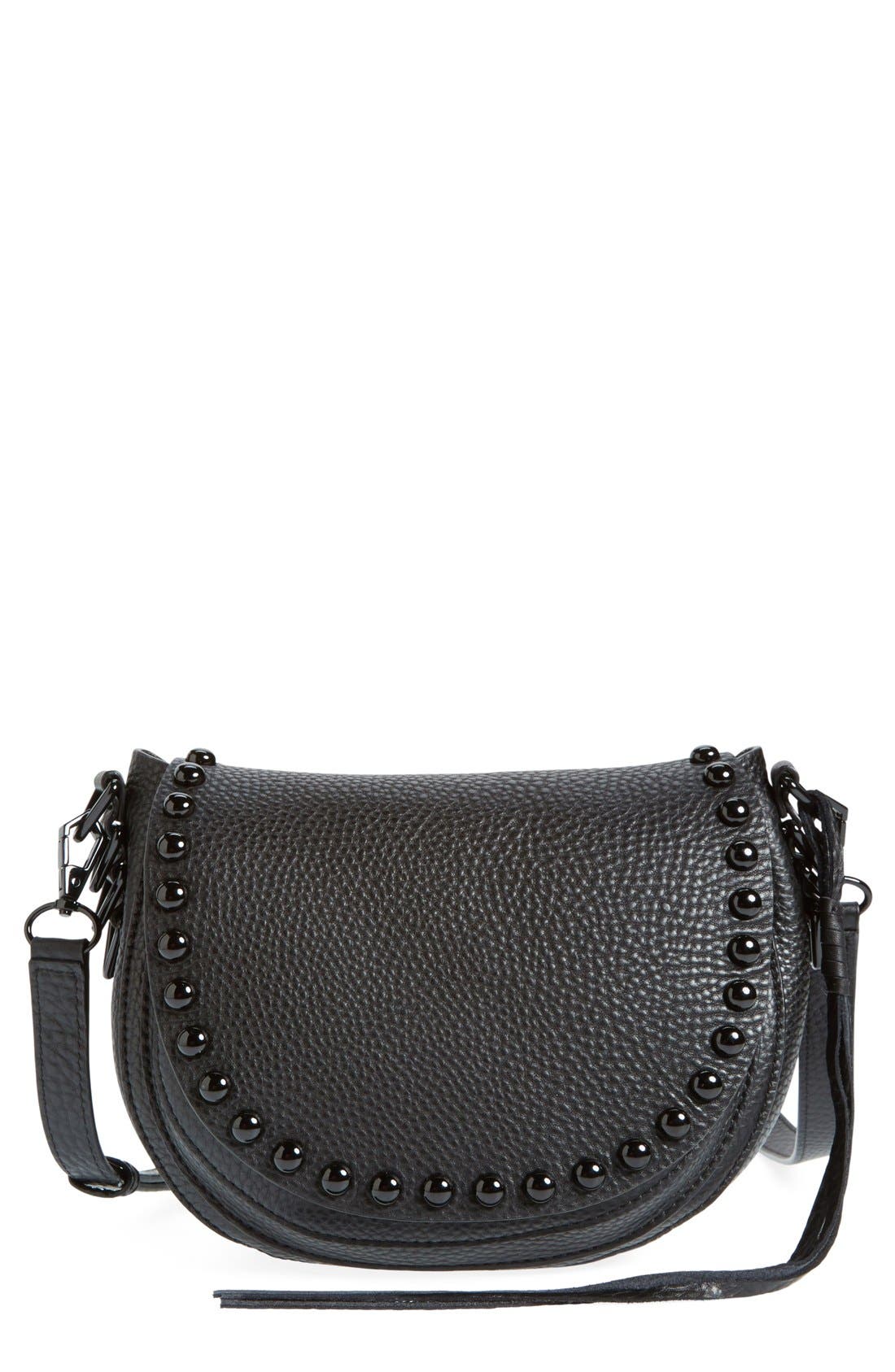 Rebecca Minkoff Unlined Saddle Bag, Main, color, 