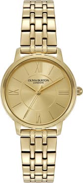 Olivia Burton Westbourne Two-Tone Bracelet Watch, 30mm
