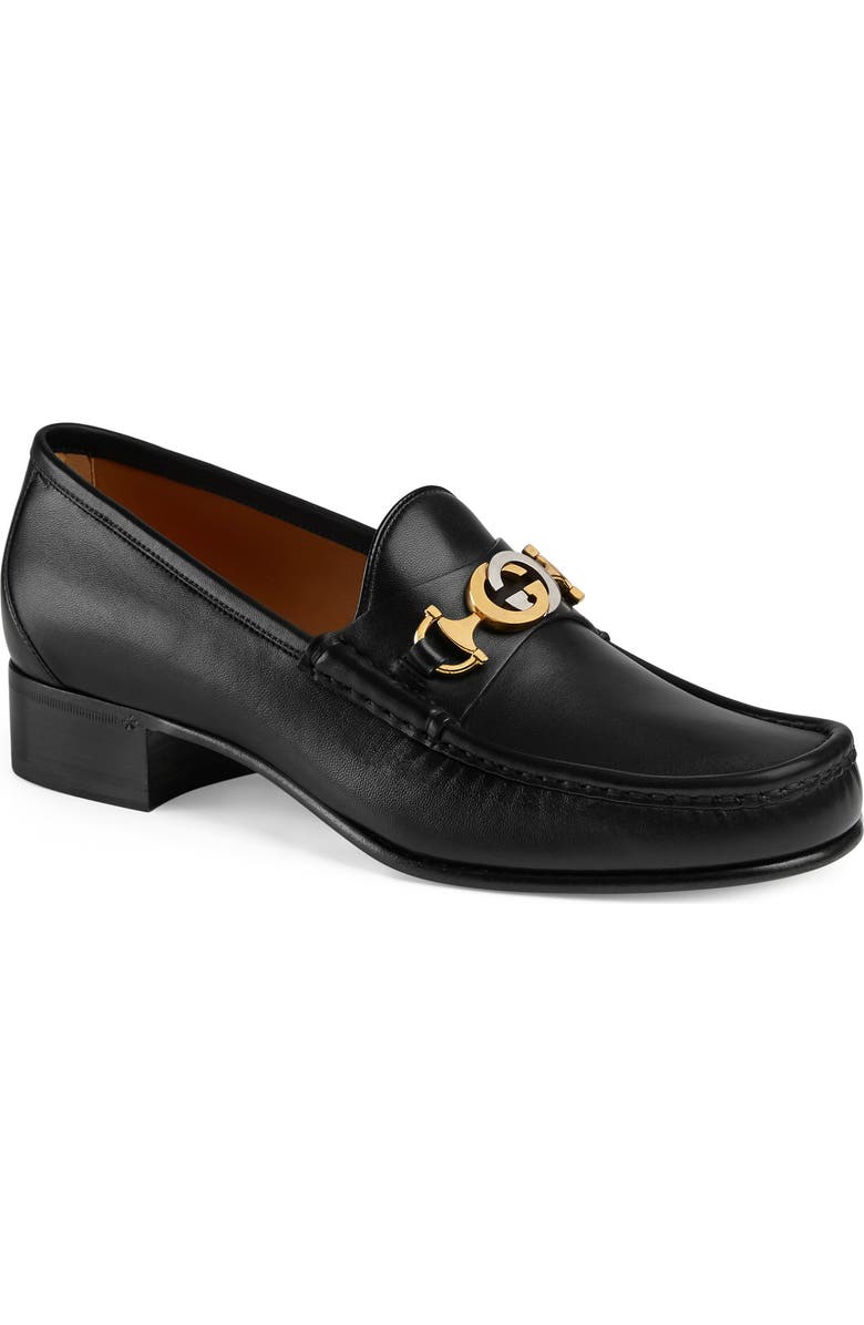 Gucci Tack Bit Loafer, Main, color,
