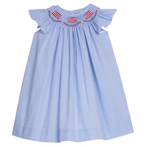 Kids' Woven Smocked Bishop Dress (Toddler, Little Kid & Big Kid)