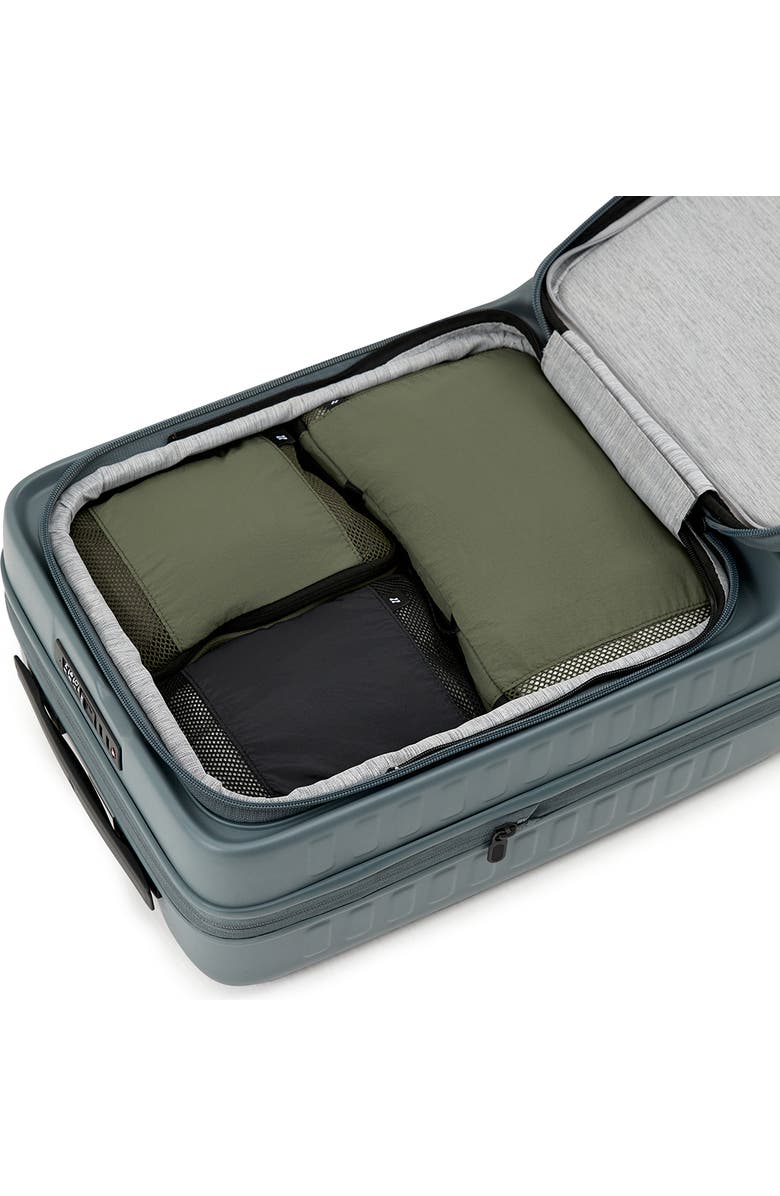 LOJEL ORDO 3-Piece Compression Packing Cubes for Space-Saving Travel, Alternate, color, Black
