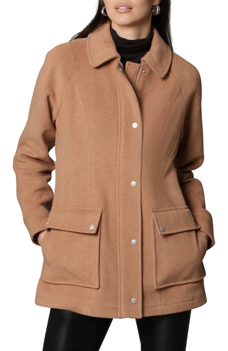 Avec Les Filles Swing Barn Jacket, Main, color,