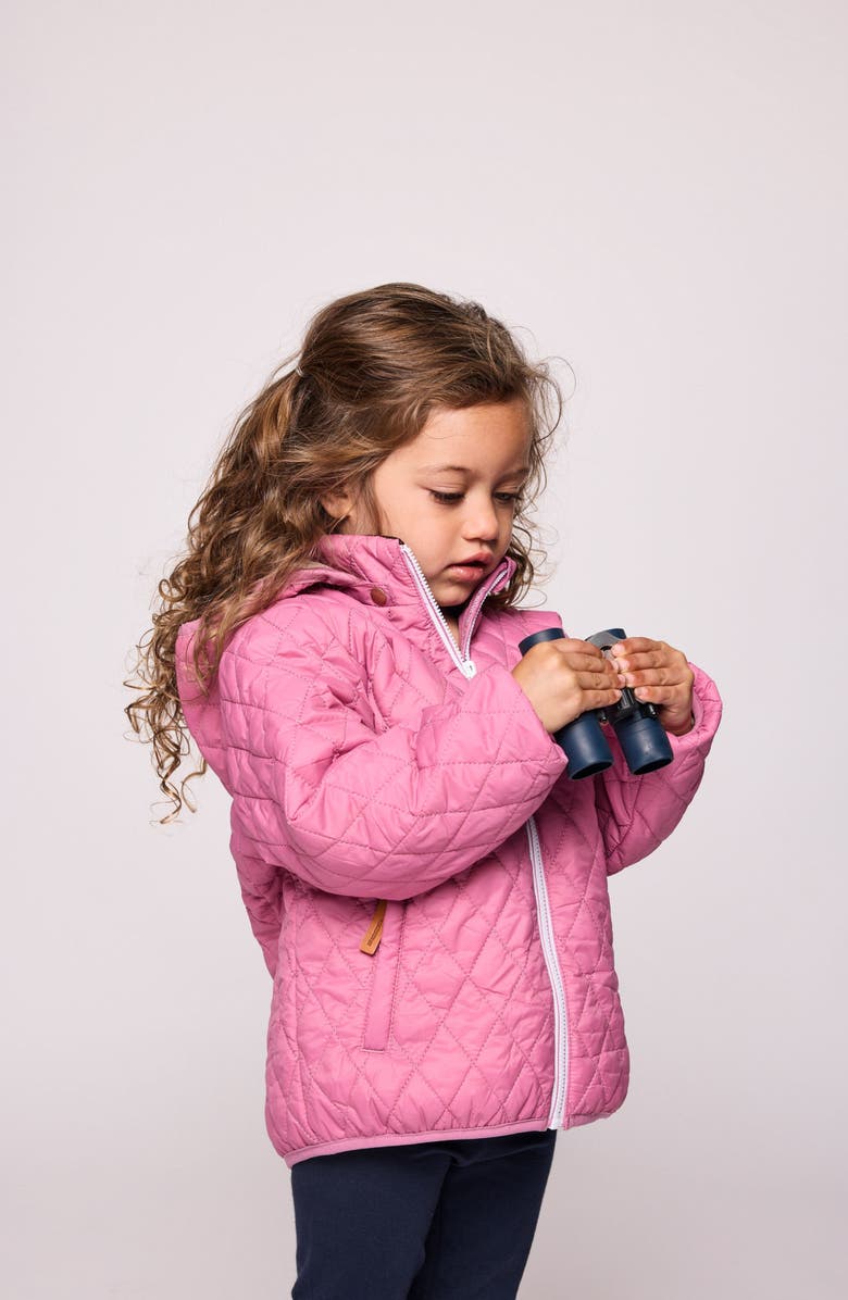 Northern Classics Girls Quilted Puffer Jacket, Alternate, color, Rose Pink