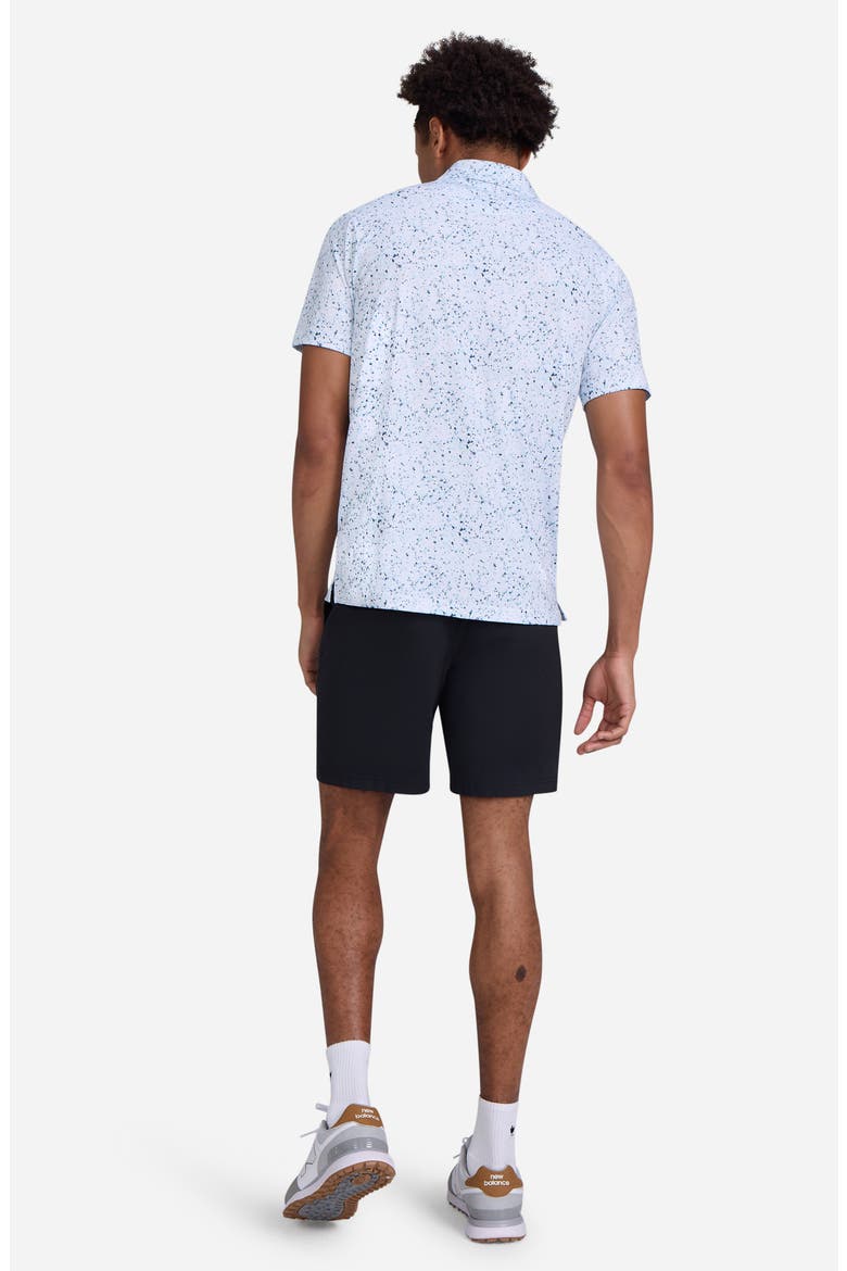 Core Spatter Print Performance Golf Polo, Alternate, color, PAINT SPLATTER  NAVY