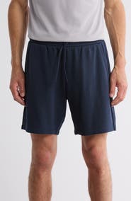 Z by Zella Zone 8-Inch French Terry Drawstring Shorts