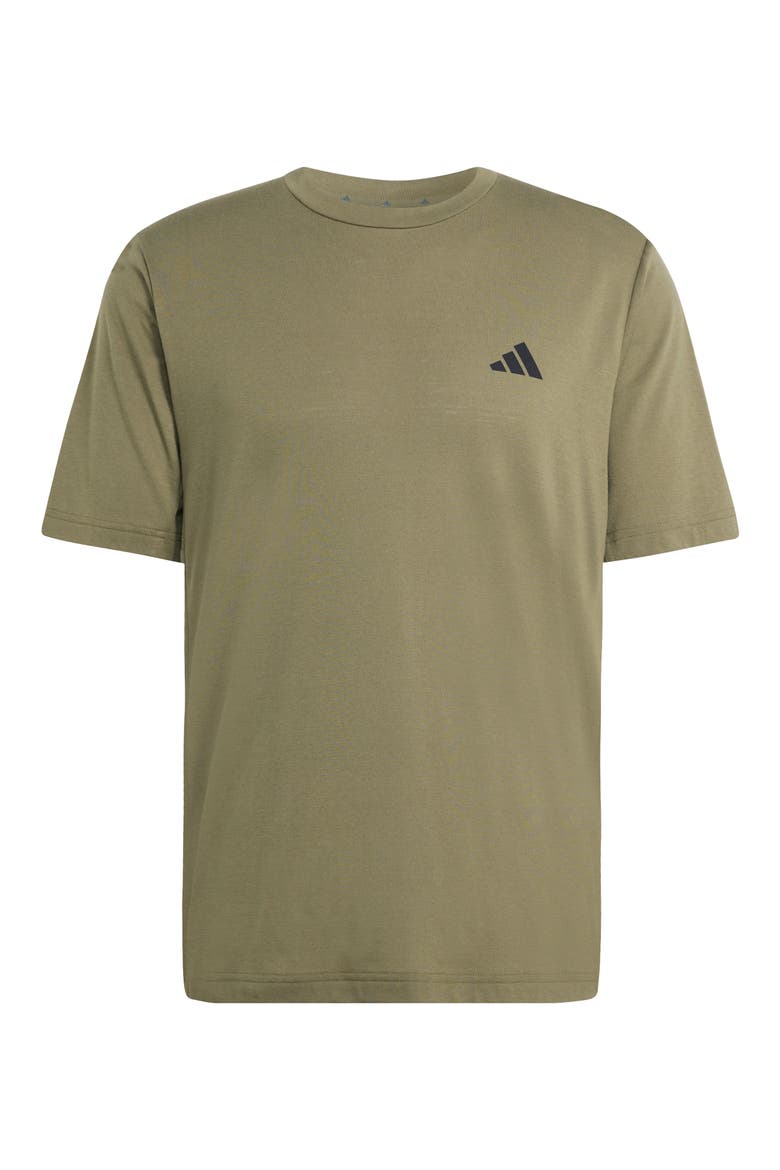 Performance Crewneck T-Shirt, Alternate, color, OLIVE STRATA