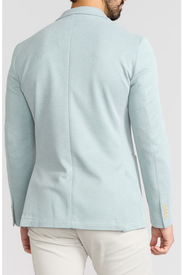 Green Knit Blazer, Alternate, color, GREEN