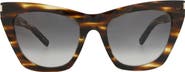 Saint Laurent 55mm Cat Eye Sunglasses