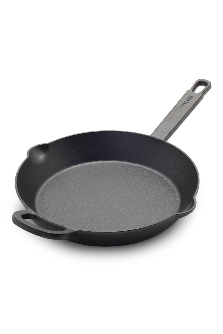 x Bobby Flay 10" Cast Iron Frypan, Main, color, BLACK
