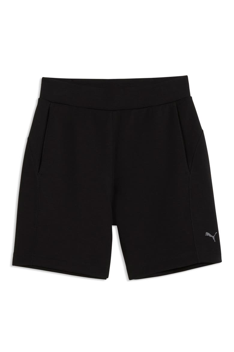 CLOUDSPUN Bike Shorts, Alternate, color, PUMA BLACK