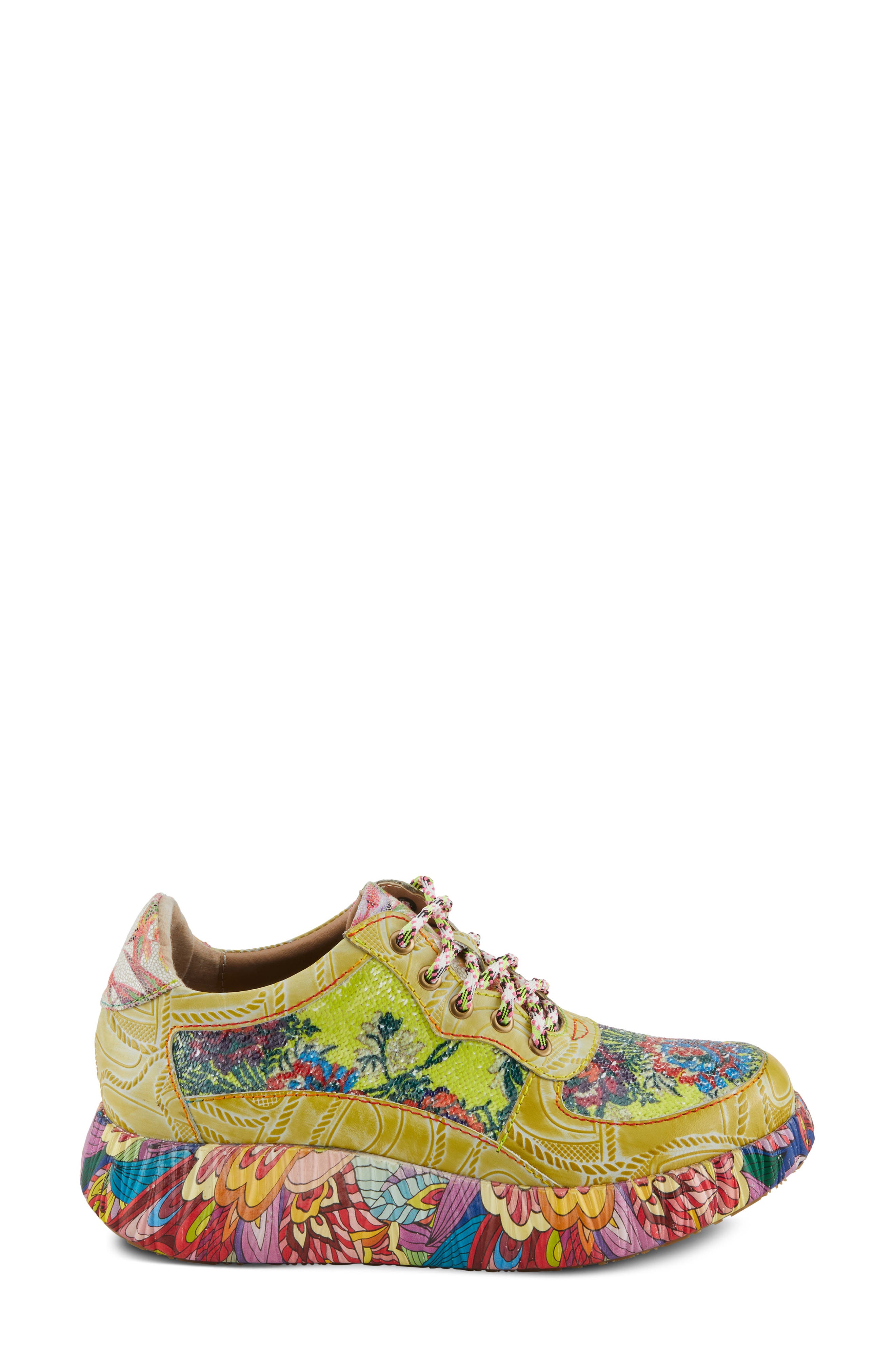 L'Artiste by Spring Step Caffey Platform Sneaker, Alternate, color, 