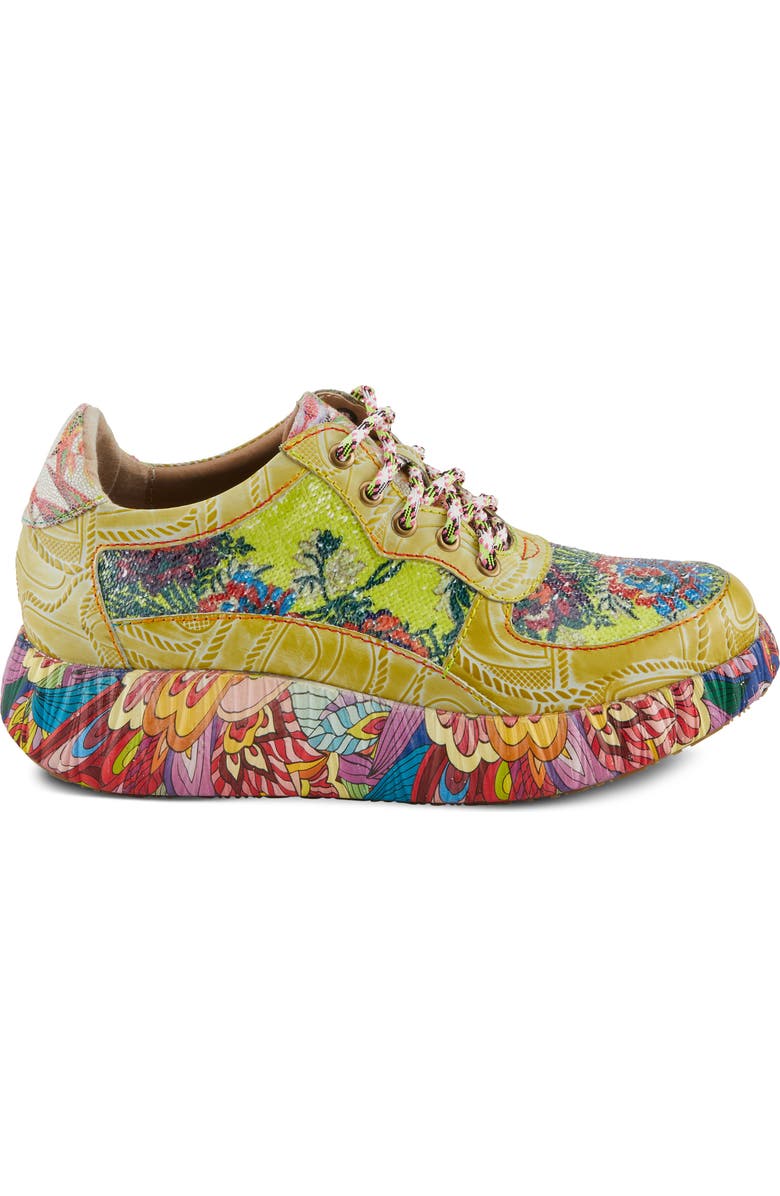 L'Artiste by Spring Step Caffey Platform Sneaker, Alternate, color,