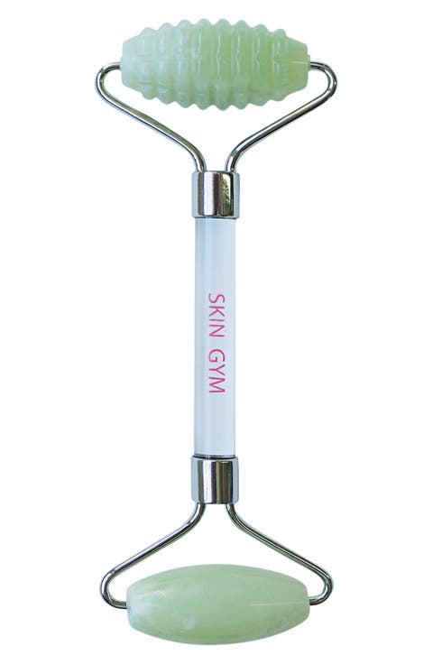 Double Duty Smooth & Textured Jade Face Roller