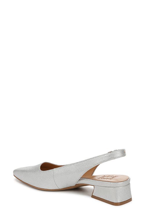Naturalizer Ginger Slingback Pump In Silver