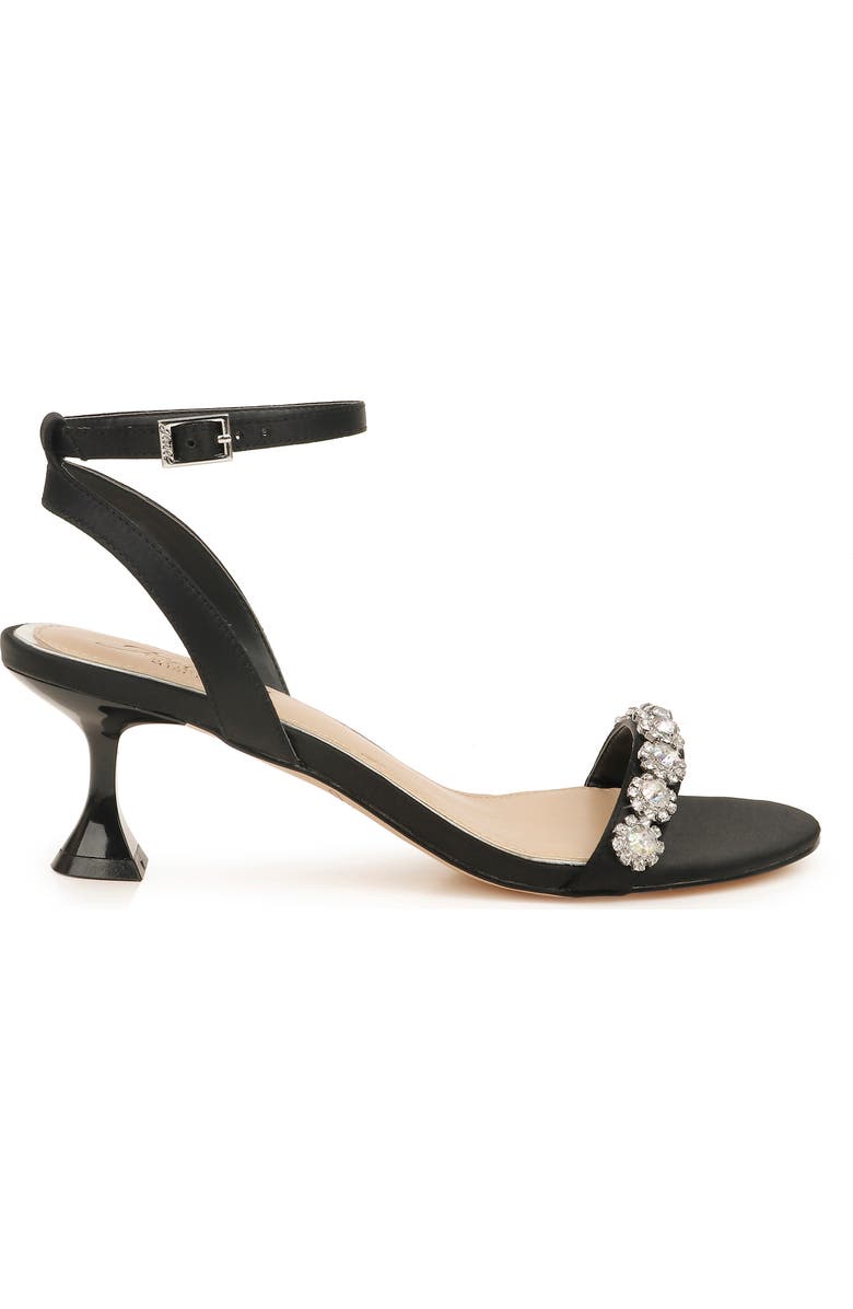 Jewel Badgley Mischka Fantasia Crystal Embellished Sandal, Alternate, color,