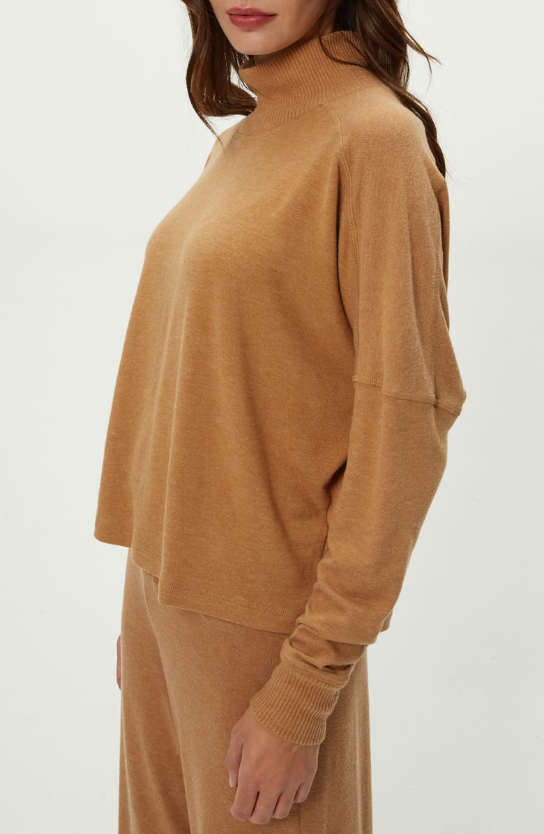 Michael Stars Gabriella V-Neck Top, Alternate, color, Cumin