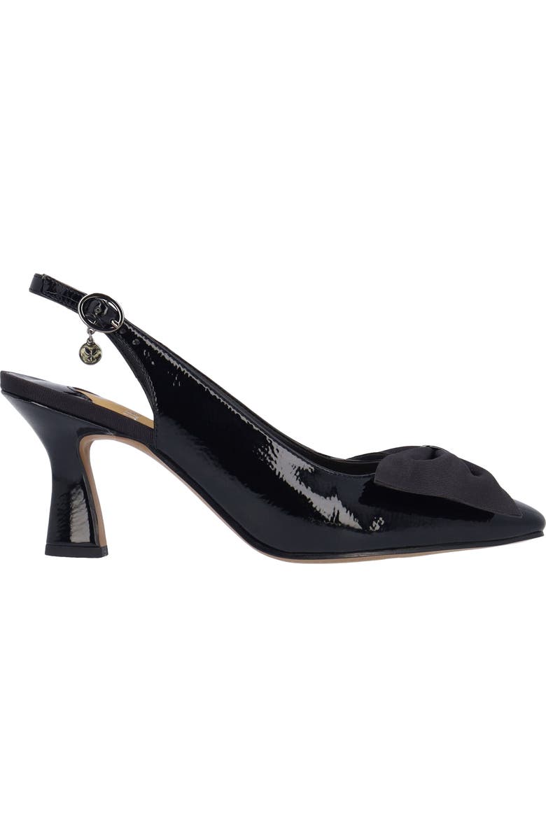 J. Reneé Harlan Slingback Pump, Alternate, color, Black