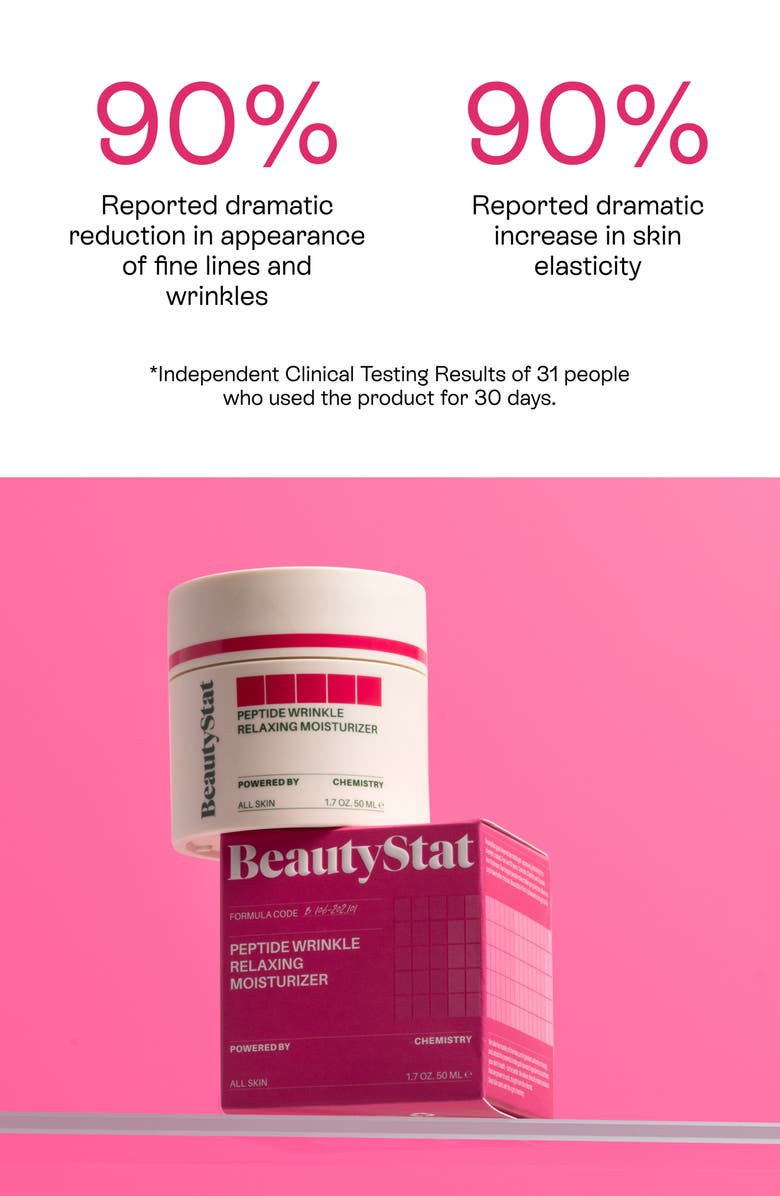 BeautyStat Peptide Wrinkle Relaxing Moisturizer, Alternate, color, 