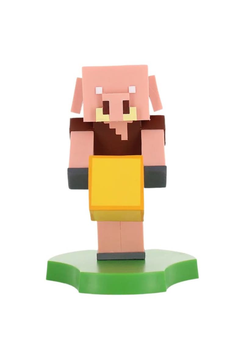 Minecraft 4 Inch Piglin Earbud & Phone Holder, Main, color, Multicolored