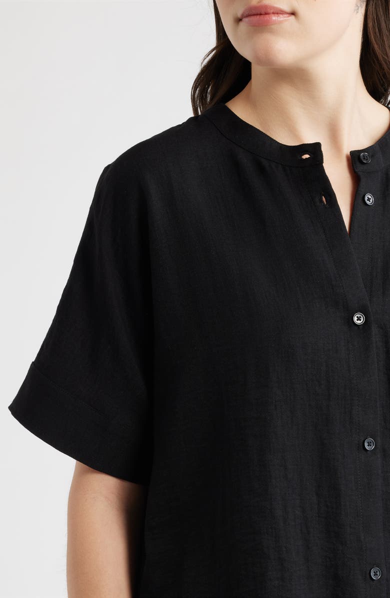 CITY BLUES Boxy Short Sleeve Button-Up Shirt, Alternate, color,