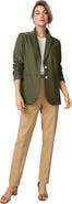 Jessica London Linen Blazer