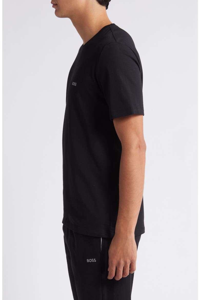 Mix Match Pajama T-Shirt, Alternate, color, BLACK
