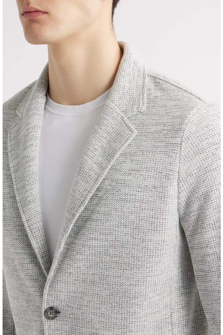 Sudbury Textured Knit Sport Coat, Alternate, color, LIGHT GREY